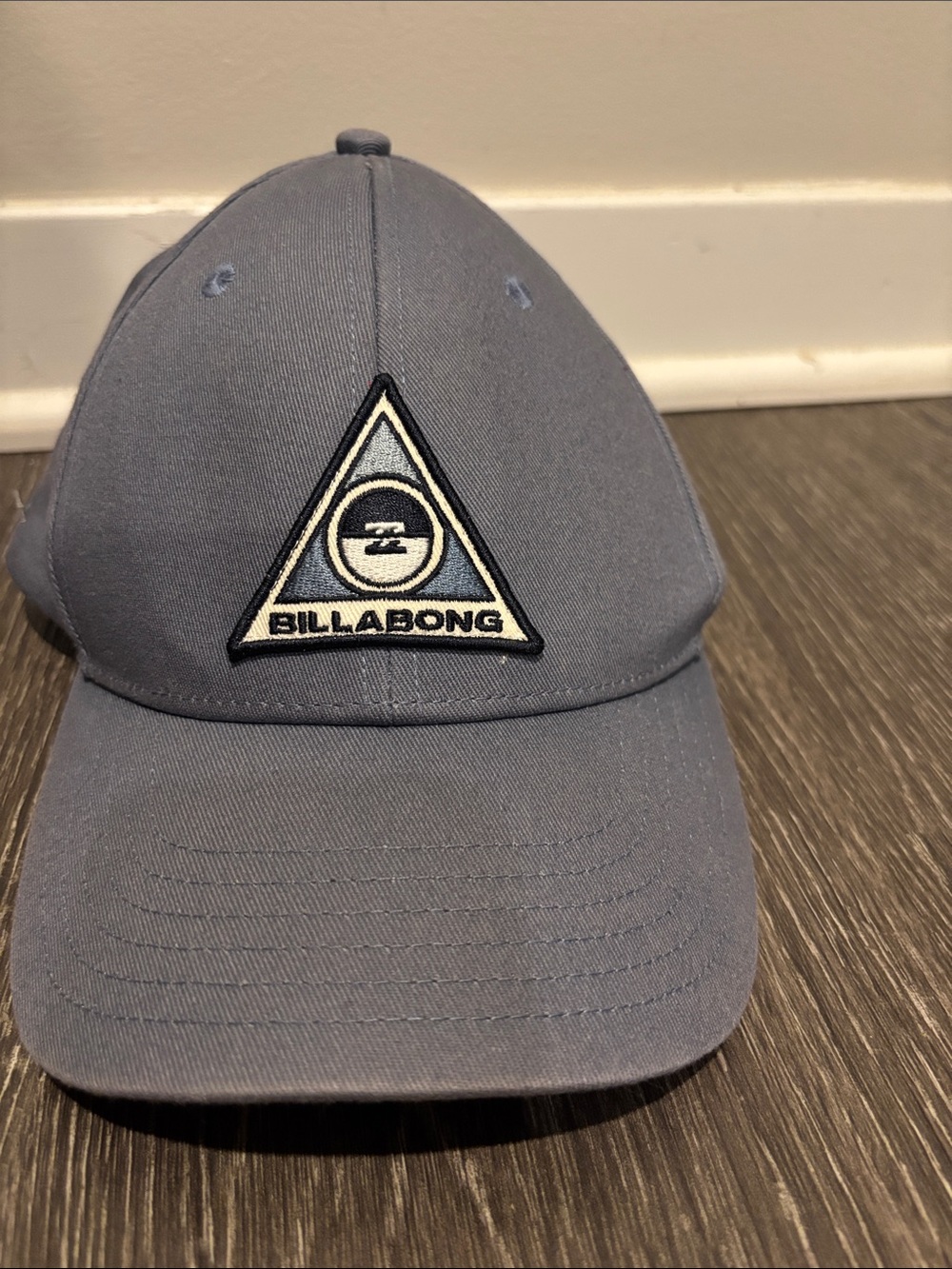 Billabong Men's Triangle Logo Cap in Slate Blue